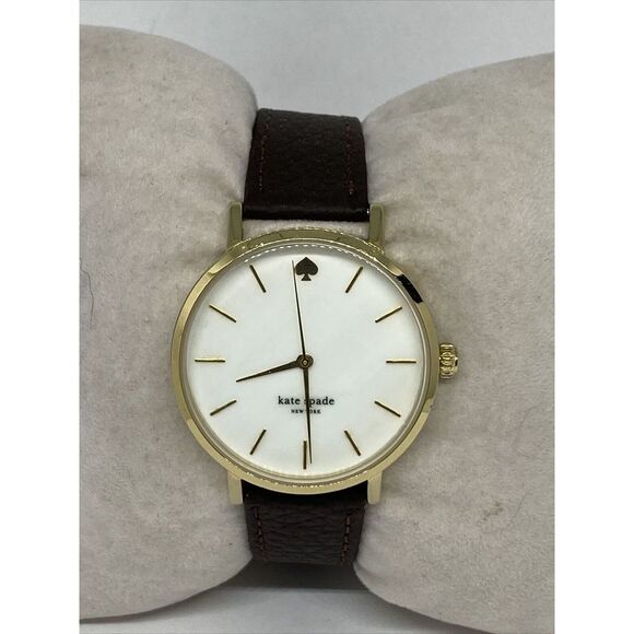 Kate Spade New York Metro 0073 Women Brown Leather Analog Dial Wrist Watch VK126 main image 4